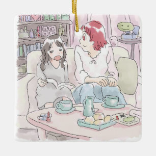 ORNEMENT EN CÉRAMIQUE さ む に し じ