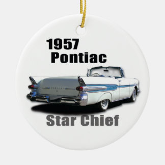 Ornement En Céramique 1957 et 1959 PONTIACS