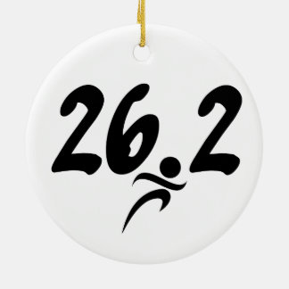 Ornement En Céramique 26,2 marathon