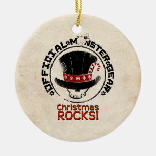 Ornement En Céramique 4 petits monstres - vacances d'Andy