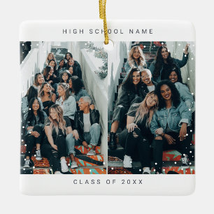 Ornement En Céramique 4 Photos École minimaliste de neige