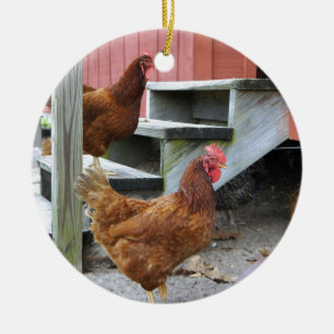 Ornement En Céramique À la ferme