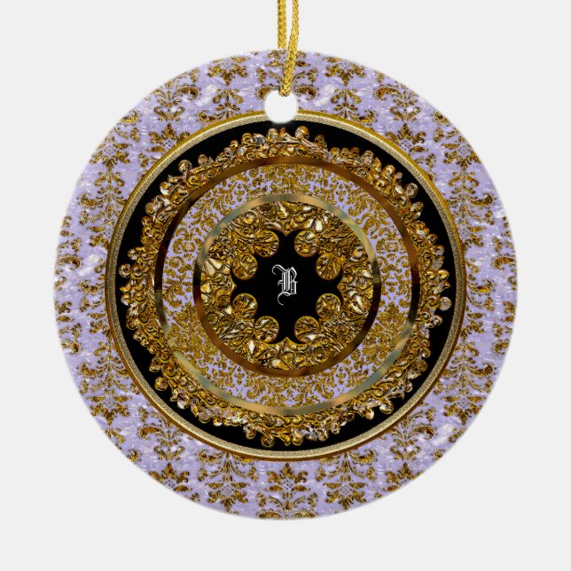 Ornement En Céramique Abbigail Edeline Victorian personnalisable (Devant)