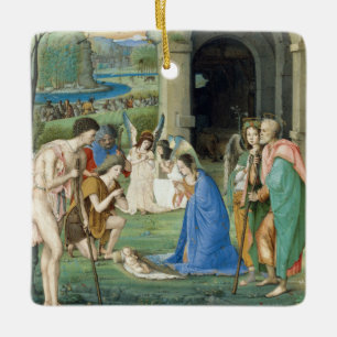 Ornement En Céramique Adoration des bergers, circa 1500