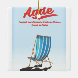Ornement En Céramique Agde, département de l'Hérault dans le sud de la F