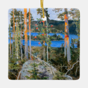 Ornement En Céramique Akseli Gallen-Kallela - Lac dans le désert