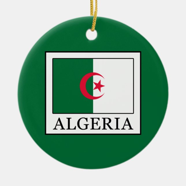 Ornement En Céramique Algérie (Devant)