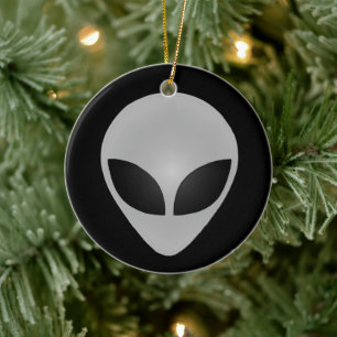Ornement En Céramique Alien
