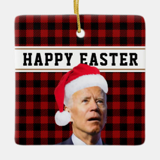 Ornement En Céramique Allons faire Brandon FJB Xmas, Bonne Pâques