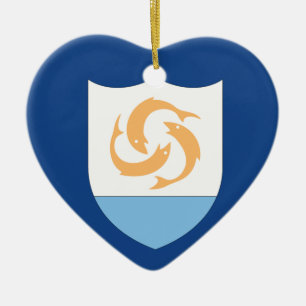 Ornement En Céramique Anguilla