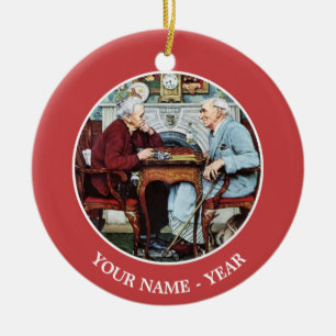 Ornement En Céramique April Fool, 1943