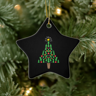 Ornement En Céramique Arbre de Noël de la pièce d'échecs