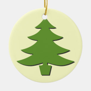 Ornement En Céramique arbres