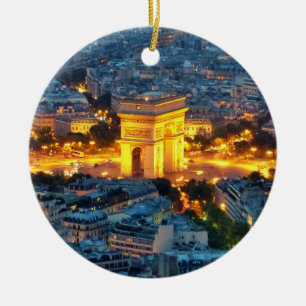 Ornement En Céramique Arc de Triomphe, Paris, France