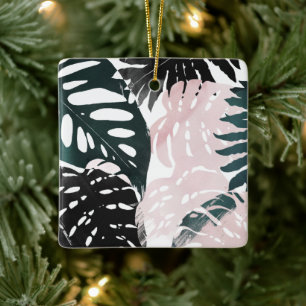 Ornement En Céramique Arêtes de palme Paradise