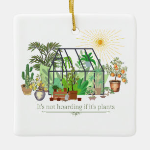 Ornement En Céramique Arnament de la réserve de soleil/plante