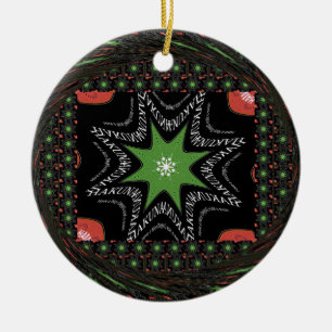 Ornement En Céramique Arrière - plan de Whirling stars