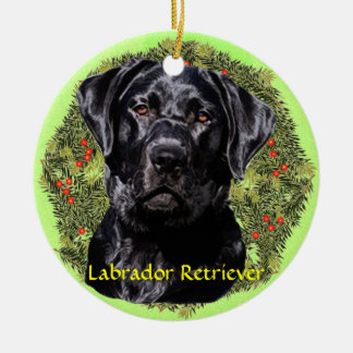 Ornement En Céramique Art de labrador retriever
