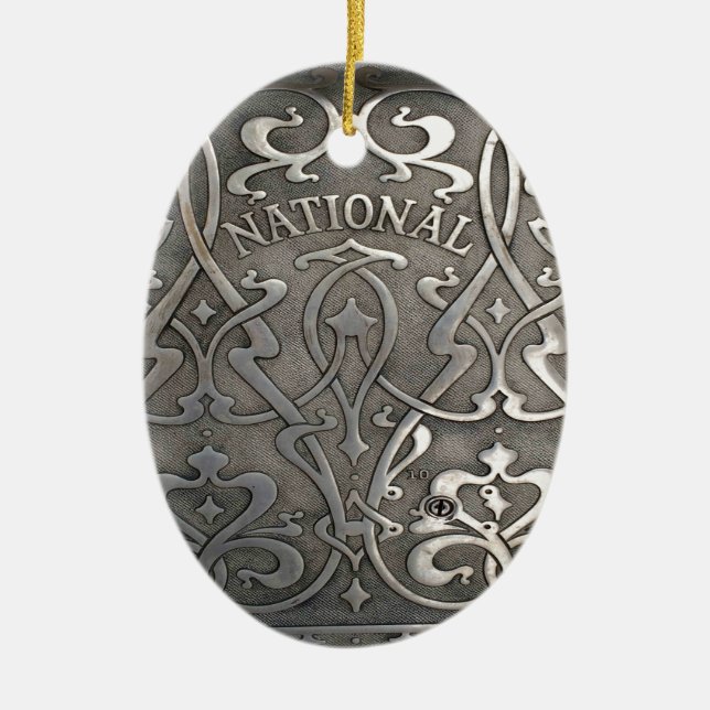 Ornement En Céramique Art nouveau, style jonglerie, Norvège, alesund (Devant)