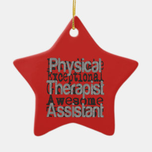 Ornement En Céramique Assistant de physiothérapie Extraordinaire