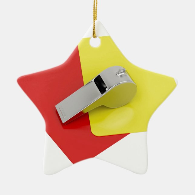 Ornement En Céramique Attributs d'arbitre (Devant)