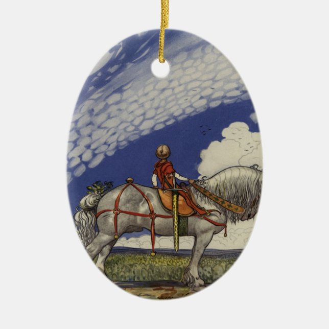 Ornement En Céramique Au monde large par John Bauer 1907 (Devant)