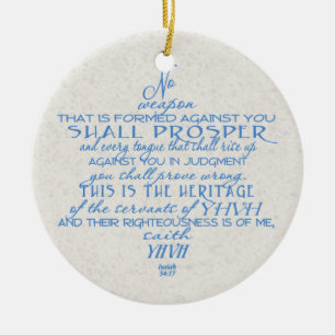 Ornement En Céramique Aucune étoile de David d'arme
