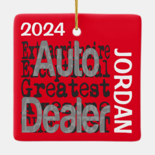 Ornement En Céramique Auto Dealer Extraordinaire