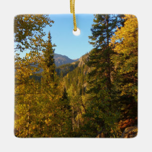 Ornement En Céramique Automne sur le sentier vers le lac Dream