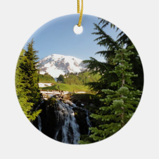 Ornement En Céramique Automnes du Myrte, le mont Rainier