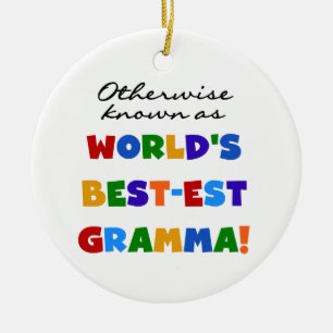 Ornement En Céramique Autrement connu comme T-shirts de Meilleur-est