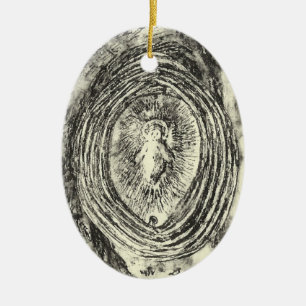 Ornement en céramique Baby Jesus