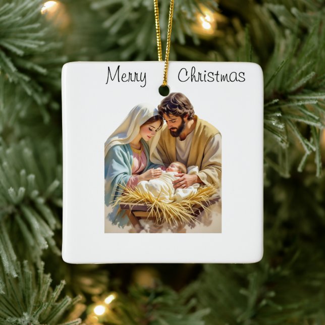 Ornement En Céramique Baby Jesus ornament   (Arbre)