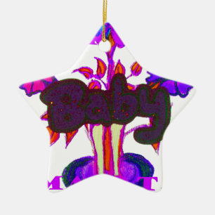 Ornement En Céramique Baby plante Hakuna Matata cadeaux.png