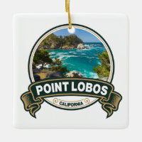 Badge de voyage Point Lobos Californie
