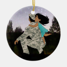 Baisers pour l'ornement de Noël de papa