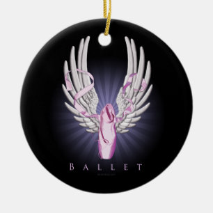 Ornement En Céramique Ballet à ailes (danse)
