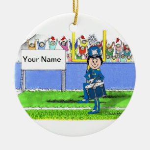 Ornement En Céramique Bande, Drum Snare - Femme