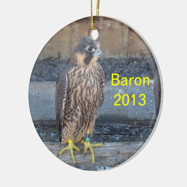 Ornement En Céramique Baron 2013 Ornament (Gauche)