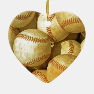 Ornement En Céramique Baseball