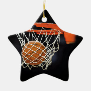 Ornement En Céramique Basket