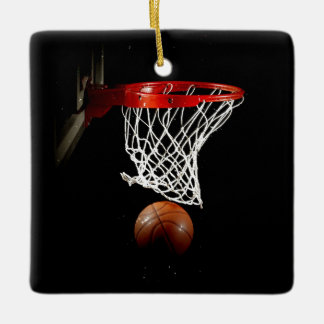 Ornement En Céramique Basket