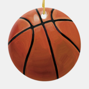 Ornement En Céramique Basket