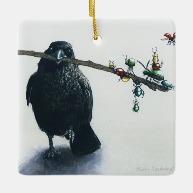 Ornement En Céramique Baubles (Devant)