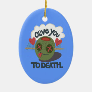 Ornement En Céramique Beau Cool J'aime Afrique Art