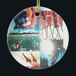 Ornement En Céramique Beau Kenya Hakuna Matata<br><div class="desc">Tapisserie kenyane : Faune, culture, et ornement de plage côtière Célébrez la beauté à couper le souffle du Kenya avec la Tapisserie kenyane : Faune, culture, et ornement de plage côtière! Ce décor unique est un vibrant hommage, mêlant astucieusement les éléments les plus chers du pays : Faune : présentation...</div>