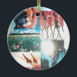 Ornement En Céramique Beau Kenya Hakuna Matata<br><div class="desc">Tapisserie kenyane : Faune, culture, et ornement de plage côtière Célébrez la beauté à couper le souffle du Kenya avec la Tapisserie kenyane : Faune, culture, et ornement de plage côtière! Ce décor unique est un vibrant hommage, mêlant astucieusement les éléments les plus chers du pays : Faune : présentation...</div>