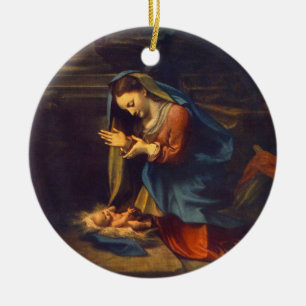 ORNEMENT EN CÉRAMIQUE BÉBÉ JÉSUS