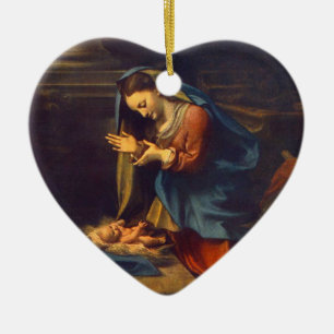 ORNEMENT EN CÉRAMIQUE BÉBÉ JÉSUS