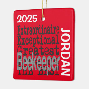 Ornement En Céramique Beekeeper Extraordinaire CUSTOM